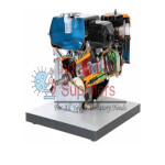 Single-Cylinder 4 Stroke Petrol Engine Air Cooled
